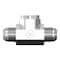 World Wide Fittings Male JIC to Male JIC to Female Pipe Branch Tee F5655X04X04X04 - alternate 1